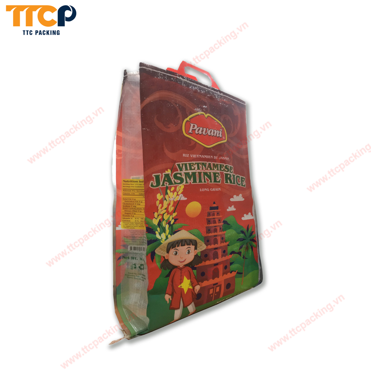 Laminated Rice Bag 4.5Kg