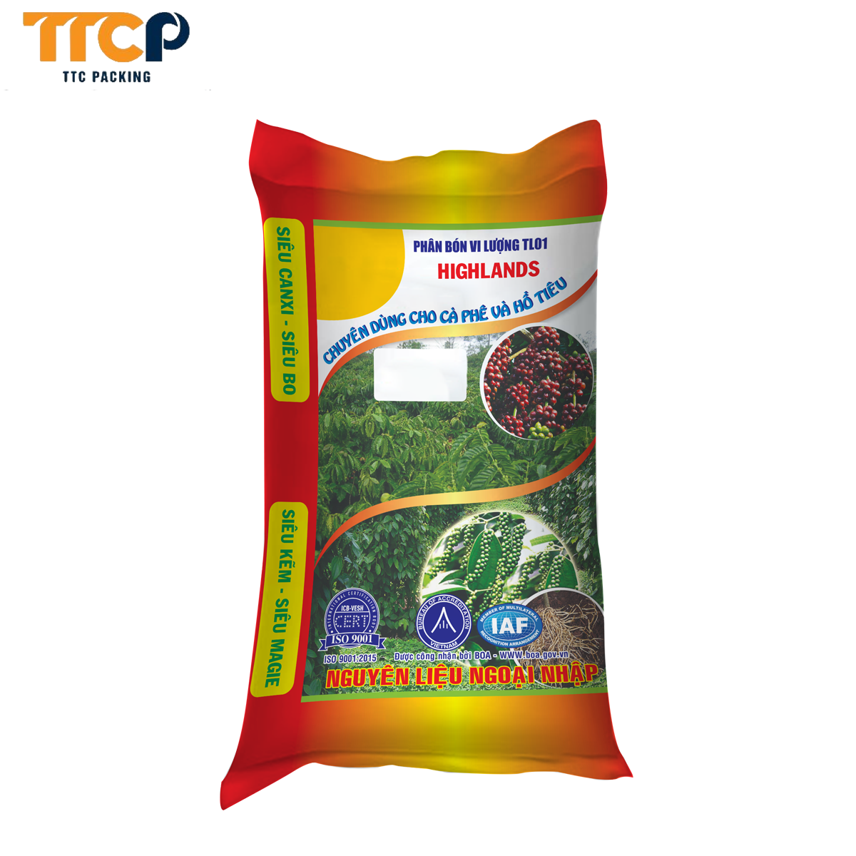 50Kg Coated Polyester Fertilizer Bag